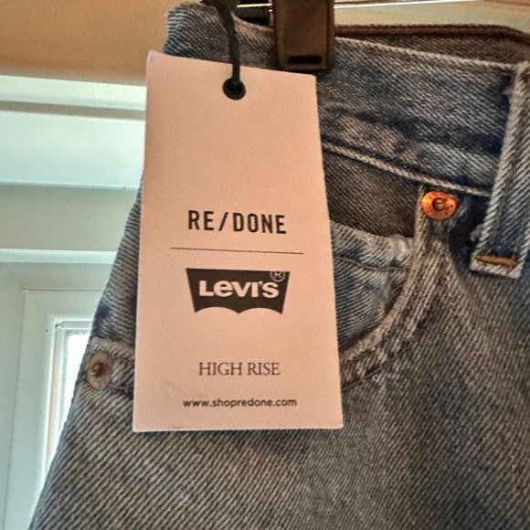 NWT RE/DONE High Rise Levi’s Jeans. size 31 - Picture 1 of 12